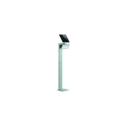Steinel LED Piedestallampa XSolar GL-S Post Silver 150lm - 840 Kallvit| Solar - Rörelse- och Ljussensor