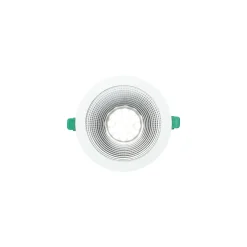 Sylvania LED Downlight Insaver Slim Aluminium Vit 13W 1700lm 70D - 840 Kallvit | Utskärning 175mm - IP44 - UGR <19