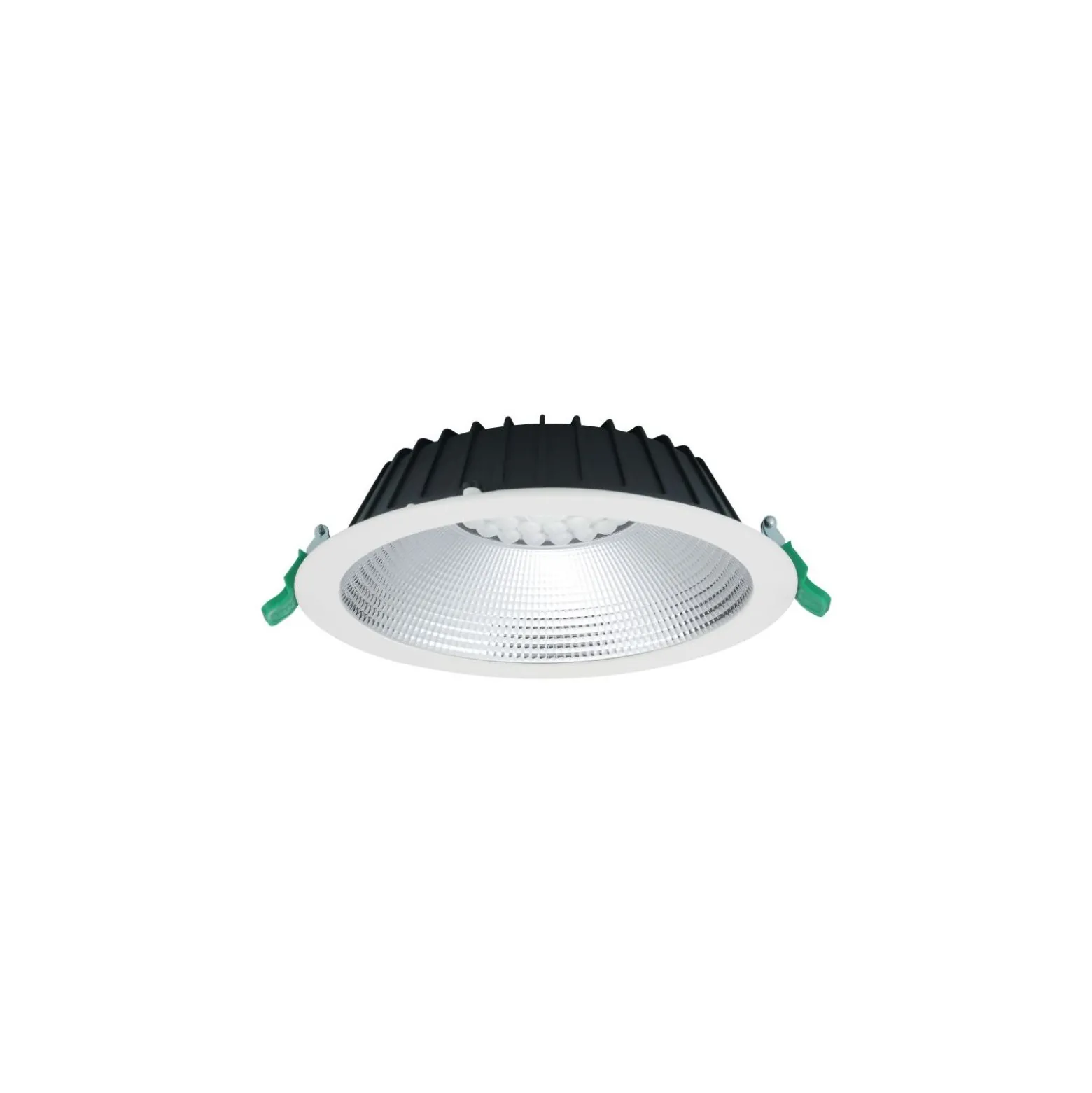 Sylvania LED Downlight Insaver Slim Aluminium Vit 2350lm 70D - 830 Varm Vit | Utskärning 225mm - IP44
