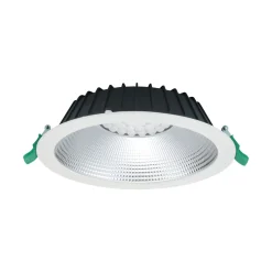Sylvania LED Downlight Insaver Slim Aluminium Vit 2350lm 70D - 830 Varm Vit | Utskärning 225mm - IP44