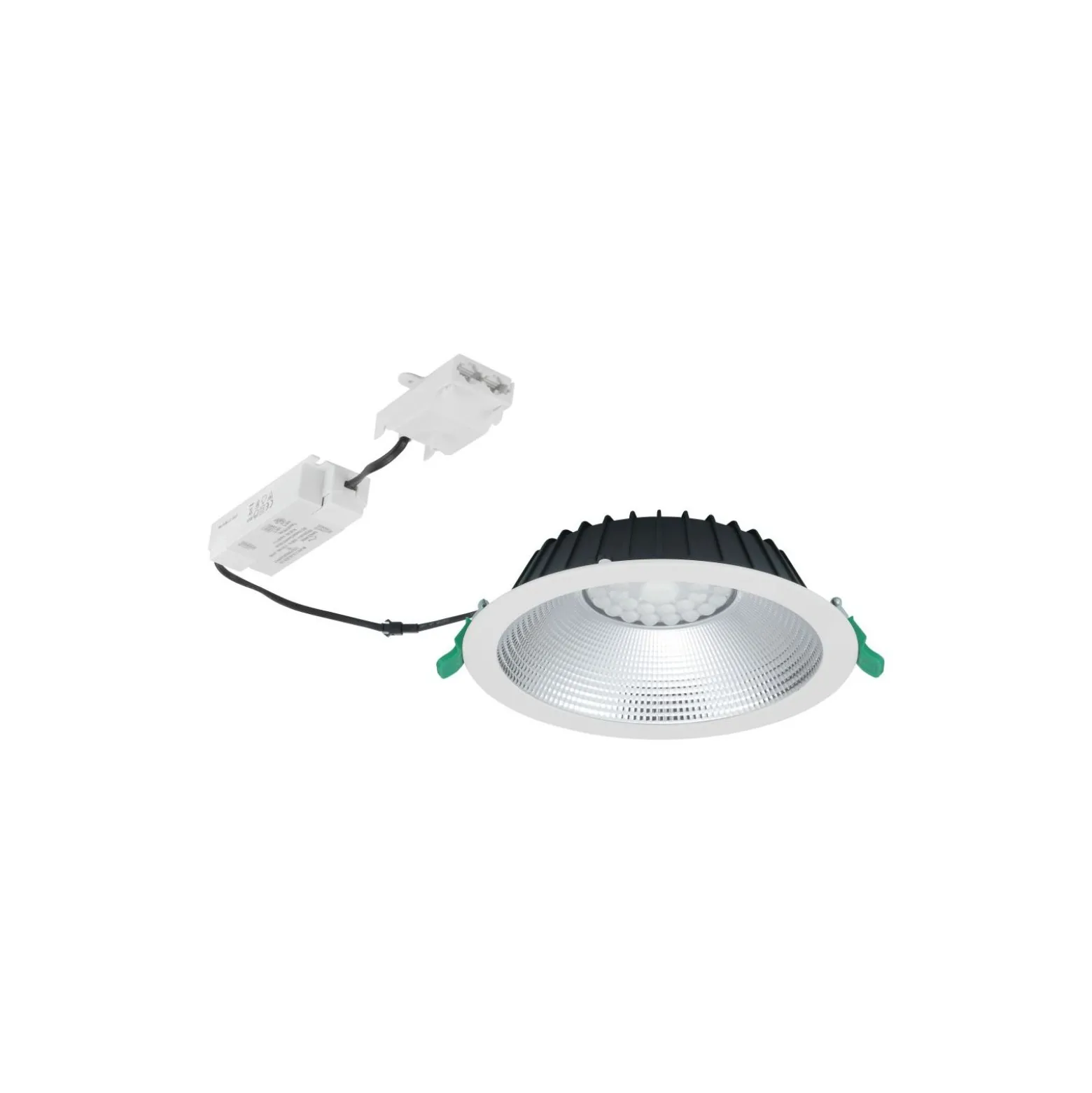 Sylvania LED Downlight Insaver Slim Aluminium Vit 2350lm 70D - 830 Varm Vit | Utskärning 225mm - IP44