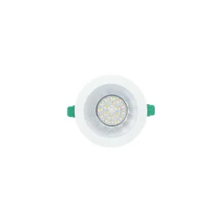 Sylvania LED Downlight Insaver Slim Aluminium Vit 1150lm 70D - 830 Varm Vit | Utskärning 150mm - IP44 - UGR <19