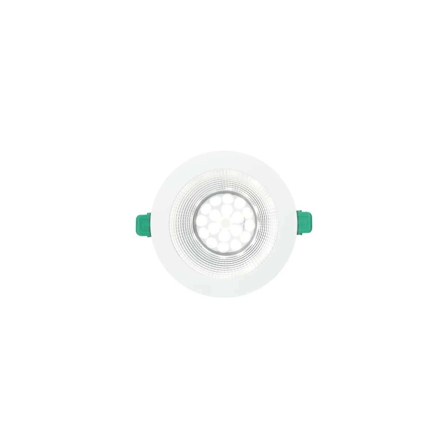 Sylvania LED Downlight Insaver Slim Aluminium Vit 1150lm 70D - 830 Varm Vit | Utskärning 150mm - IP44 - UGR <19