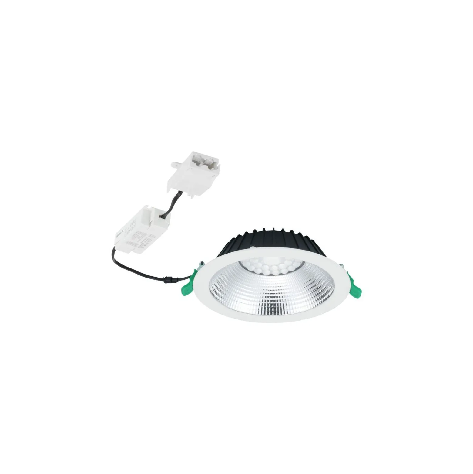 Sylvania LED Downlight Insaver Slim Aluminium Vit 2050lm 70D - 840 Kallvit | Utskärning 205mm - IP44
