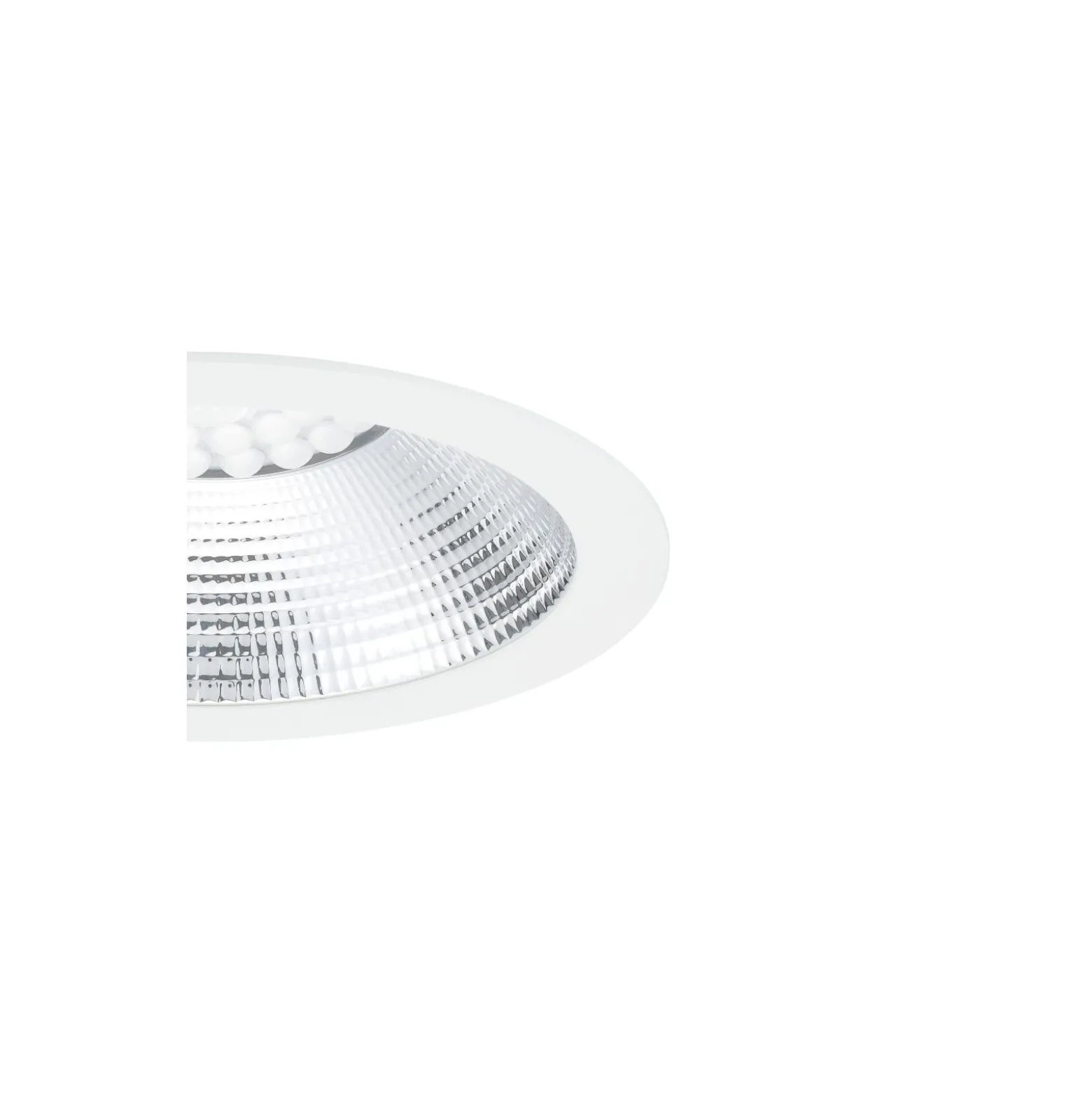 Sylvania LED Downlight Insaver Slim Aluminium Vit 2050lm 70D - 840 Kallvit | Utskärning 205mm - IP44