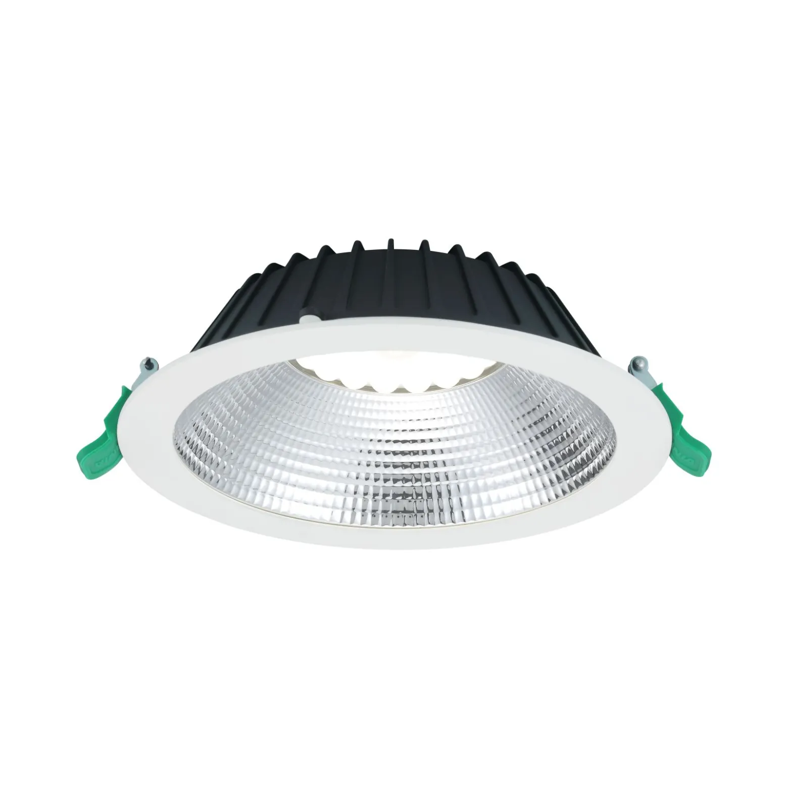 Sylvania LED Downlight Insaver Slim Aluminium Vit 1950lm 70D - 830 Varm Vit | Utskärning 205mm - IP44