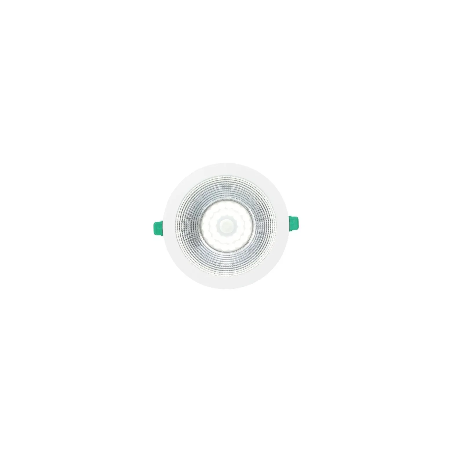 Sylvania LED Downlight Insaver Slim Aluminium Vit 1950lm 70D - 830 Varm Vit | Utskärning 205mm - IP44