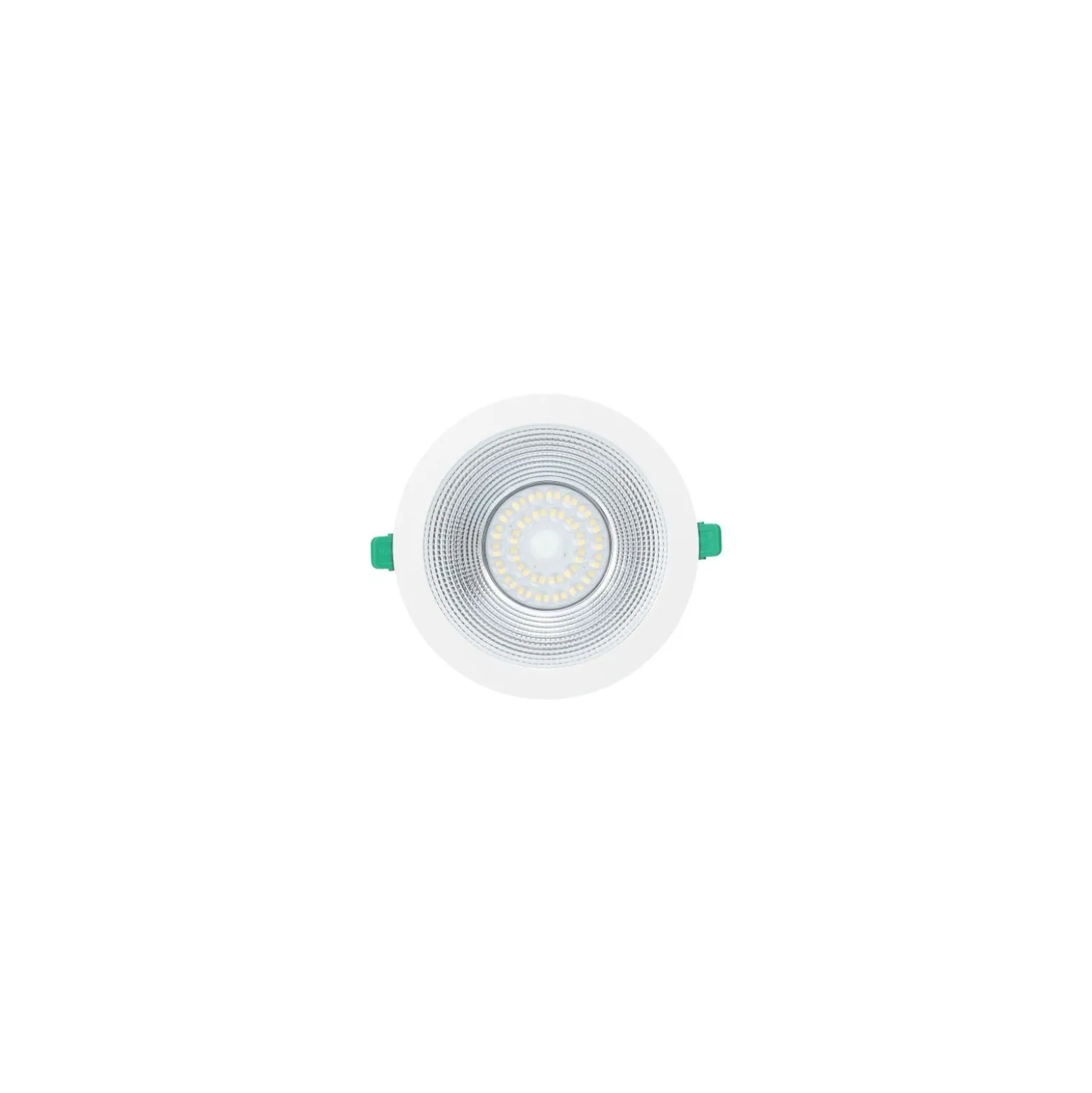Sylvania LED Downlight Insaver Slim Aluminium Vit 1950lm 70D - 830 Varm Vit | Utskärning 205mm - IP44