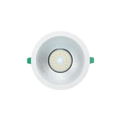 Sylvania LED Downlight Insaver Slim Aluminium Vit 2500lm 70D - 840 Kallvit | Utskärning 225mm - IP44