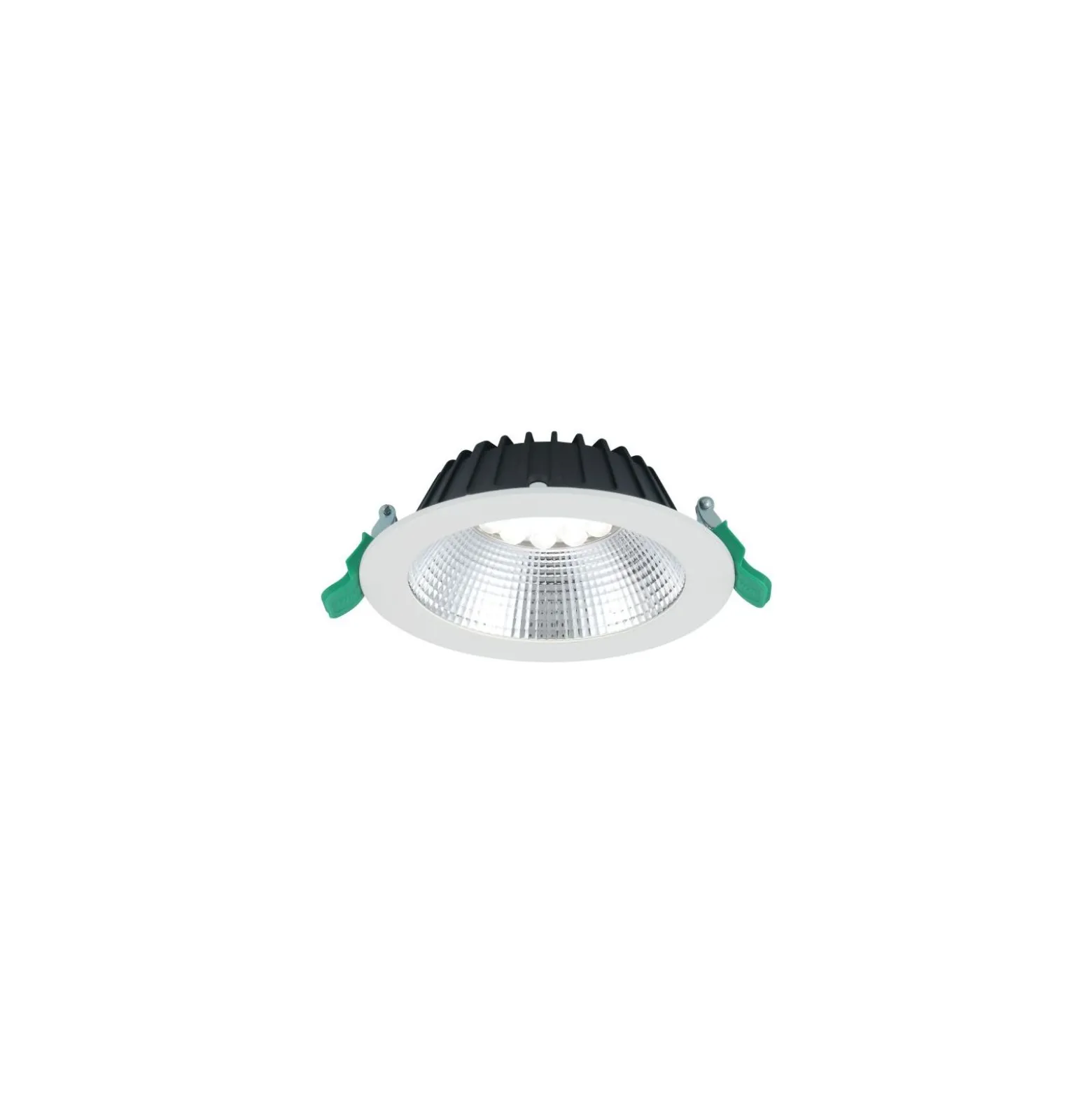 Sylvania LED Downlight Insaver Slim Aluminium Vit 1200lm 70D - 840 Kallvit | Utskärning 150mm - IP44 - UGR <19
