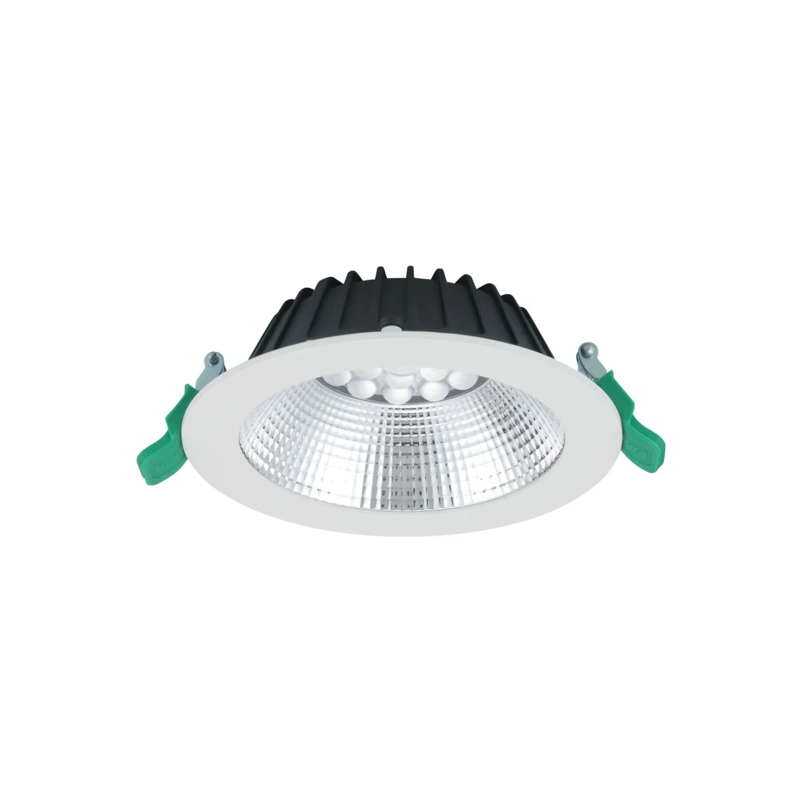 Sylvania LED Downlight Insaver Slim Aluminium Vit 1200lm 70D - 840 Kallvit | Utskärning 150mm - IP44 - UGR <19