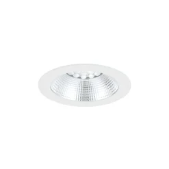 Sylvania LED Downlight Insaver Slim Aluminium Vit 1200lm 70D - 840 Kallvit | Utskärning 150mm - IP44 - UGR <19