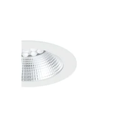 Sylvania LED Downlight Insaver Slim Aluminium Vit 1200lm 70D - 840 Kallvit | Utskärning 150mm - IP44 - UGR <19