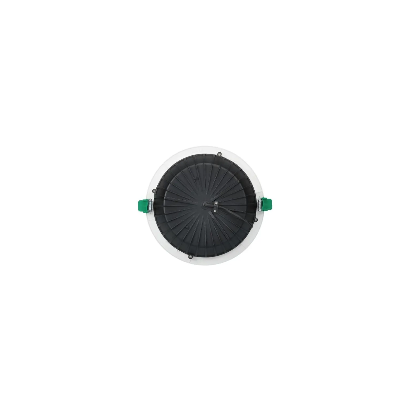 Sylvania LED Downlight Insaver Slim 225 Aluminium Vit 41W 4800lm 70D - 830 Varm Vit | Utskärning 225mm - IP44 - Dimbar