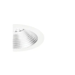 Sylvania LED Downlight Insaver Slim 175 Aluminium Vit 13W 1700lm 70D - 840 Kallvit | Utskärning 175mm - IP44 - Dimbar