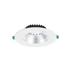 Sylvania LED Downlight Insaver Slim Aluminium Vit 13W 1200lm 70D - 840 Kallvit | Utskärning 175mm - IP44 - UGR <19 - Rörelsesensor