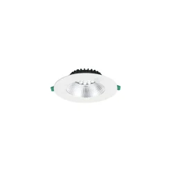 Sylvania LED Downlight Insaver Slim Aluminium Vit 13W 1200lm 70D - 840 Kallvit | Utskärning 175mm - IP44 - UGR <19 - Rörelsesensor