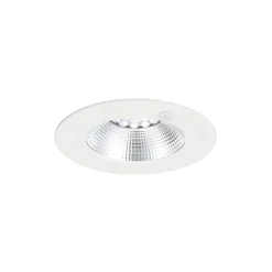 Sylvania LED Downlight Insaver Slim Aluminium Vit 13W 1200lm 70D - 840 Kallvit | Utskärning 175mm - IP44 - UGR <19 - Rörelsesensor