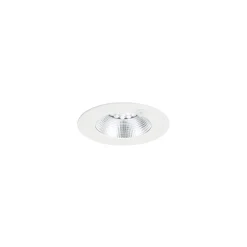 Sylvania LED Downlight Insaver Slim Aluminium Vit 13W 1150lm 70D - 830 Varm Vit | Utskärning 175mm - IP44 - UGR <19 - Rörelsesensor