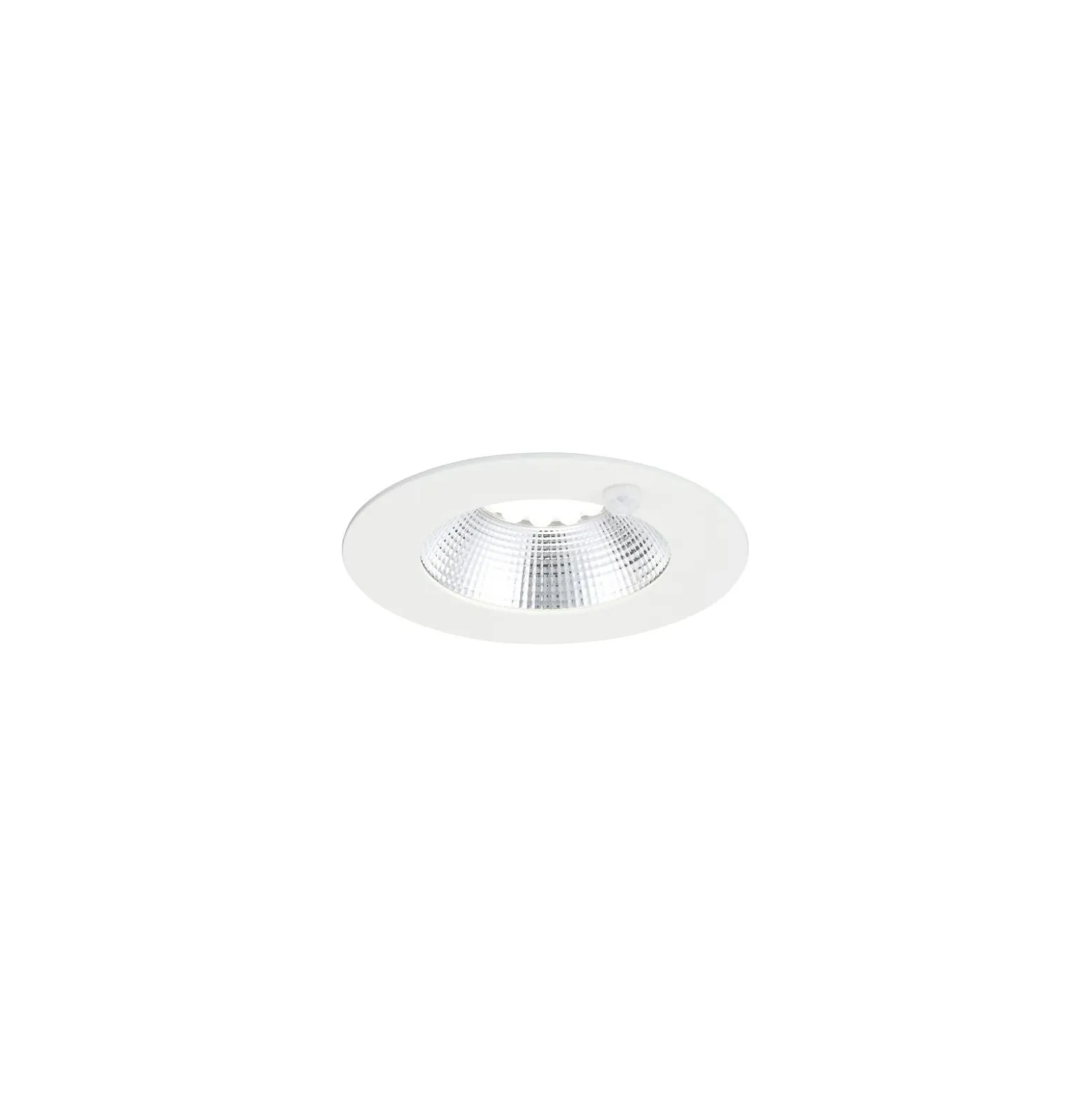 Sylvania LED Downlight Insaver Slim Aluminium Vit 13W 1150lm 70D - 830 Varm Vit | Utskärning 175mm - IP44 - UGR <19 - Rörelsesensor