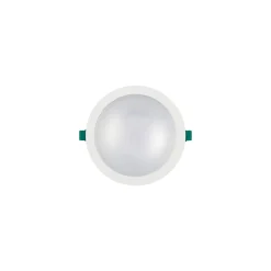 Sylvania LED Downlight Start 225 Aluminium Vit 23W 2350lm 77D - 830 Varm Vit | Utskärning 225mm - IP54