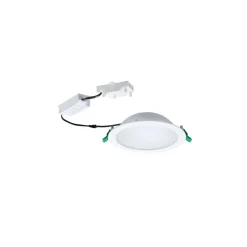 Sylvania LED Downlight Start 225 Aluminium Vit 23W 2350lm 77D - 830 Varm Vit | Utskärning 225mm - IP54