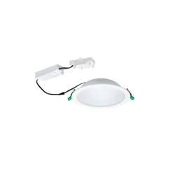 Sylvania LED Downlight Start 205 Aluminium Vit 20W 2150lm 77D - 840 Kallvit | Utskärning 205mm - IP54