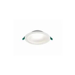 Sylvania LED Downlight Start 205 Aluminium Vit 20W 2150lm 77D - 840 Kallvit | Utskärning 205mm - IP54