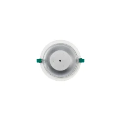 Sylvania LED Downlight Start 205 Aluminium Vit 20W 2100lm 74D - 830 Varm Vit | Utskärning 205mm - IP54 - Dimbar