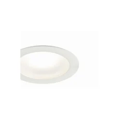 Sylvania LED Downlight Start IP44 150 Aluminium Vit 12W 1200lm 74D - 830 Varm Vit | Utskärning 150mm - IP54 - Dimbar