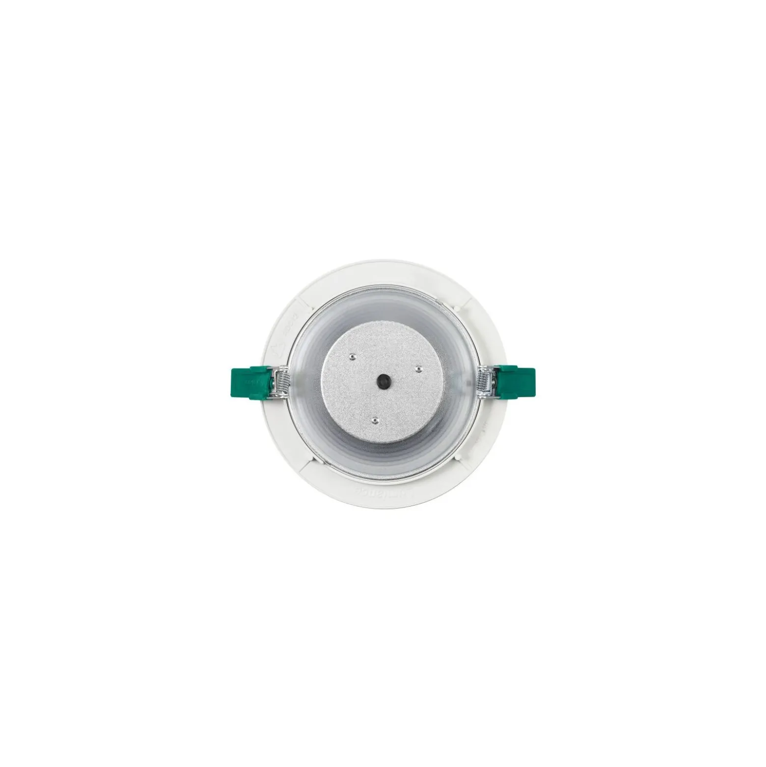 Sylvania LED Downlight Start IP44 150 Aluminium Vit 12W 1200lm 74D - 830 Varm Vit | Utskärning 150mm - IP54 - Dimbar
