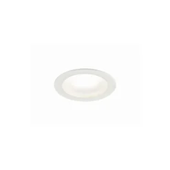 Sylvania LED Downlight Start IP44 150 Aluminium Vit 12W 1200lm 74D - 830 Varm Vit | Utskärning 150mm - IP54 - Dimbar
