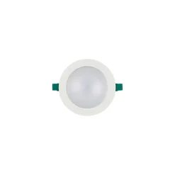 Sylvania LED Downlight Start IP44 150 Aluminium Vit 12W 1200lm 74D - 830 Varm Vit | Utskärning 150mm - IP54 - Dimbar