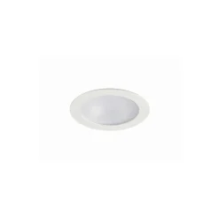Sylvania LED Downlight Start IP44 150 Aluminium Vit 12W 1200lm 74D - 830 Varm Vit | Utskärning 150mm - IP54 - Dimbar