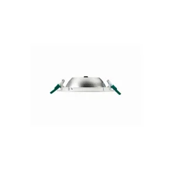 Sylvania LED Downlight Start IP44 150 Aluminium Vit 12W 1200lm 74D - 830 Varm Vit | Utskärning 150mm - IP54 - Dimbar