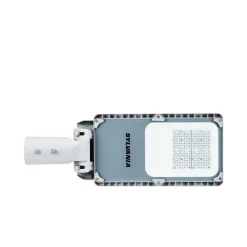 Sylvania LED Gatubelysning Zephyr Stor Aluminium 4000lm 150x70D - 830 Varm Vit | IP66 - Asymmetrisk