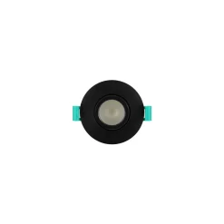 Sylvania LED Spot Obico 68 Aluminium Svart 5.4W 530lm 38D - 927-930-940 CCT | Utskärning 68mm - IP65- Dimbar