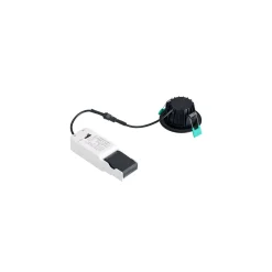 Sylvania LED Spot Obico 68 Aluminium Svart 5.4W 530lm 38D - 927-930-940 CCT | Utskärning 68mm - IP65- Dimbar