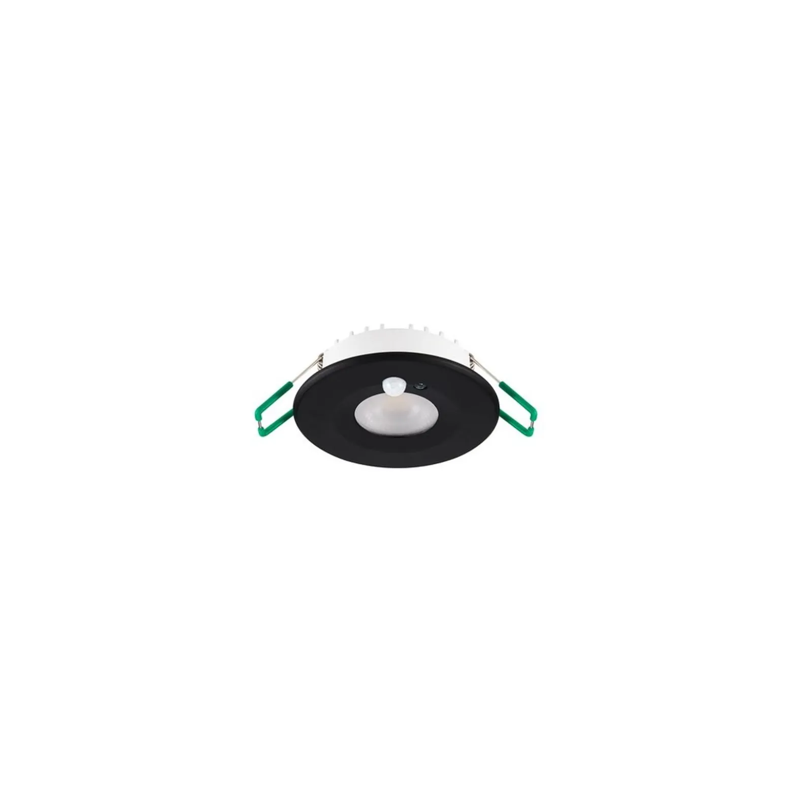 Sylvania LED Spot Start HO PIR Aluminium Svart 10W 1050lm 50D - 827-830-840 CCT | Utskärning 68mm - IP65 - Sensor
