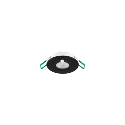 Sylvania LED Spot Start HO PIR Aluminium Svart 10W 1050lm 50D - 827-830-840 CCT | Utskärning 68mm - IP65 - Sensor