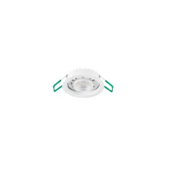 Sylvania LED Spot Start HO PIR Aluminium Vit 10W 1050lm 50D - 827-830-840 CCT | Utskärning 68mm - IP65 - Sensor