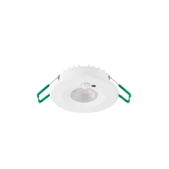 Sylvania LED Spot Start HO PIR Aluminium Vit 10W 1050lm 50D - 827-830-840 CCT | Utskärning 68mm - IP65 - Sensor