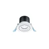 THORNeco LED Spot LILY Svart 9W 900lm 24D - 940 Kallvit | 82mm - Utskärning 68mm - IP44 - Bästa färgåtergivning - Dimbar