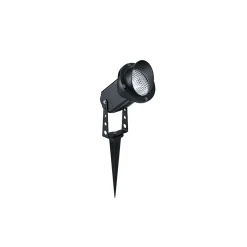 THORNeco LED Spot MARY GARDEN Glas Svart 8W 500lm - 830 Varm Vit | Utskärning 95mm - IP66