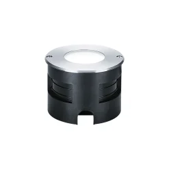 THORNeco LED Spot ROSY INGROUND Glas Svart 6W 350lm - 830 Varm Vit | Utskärning 130mm - IP67