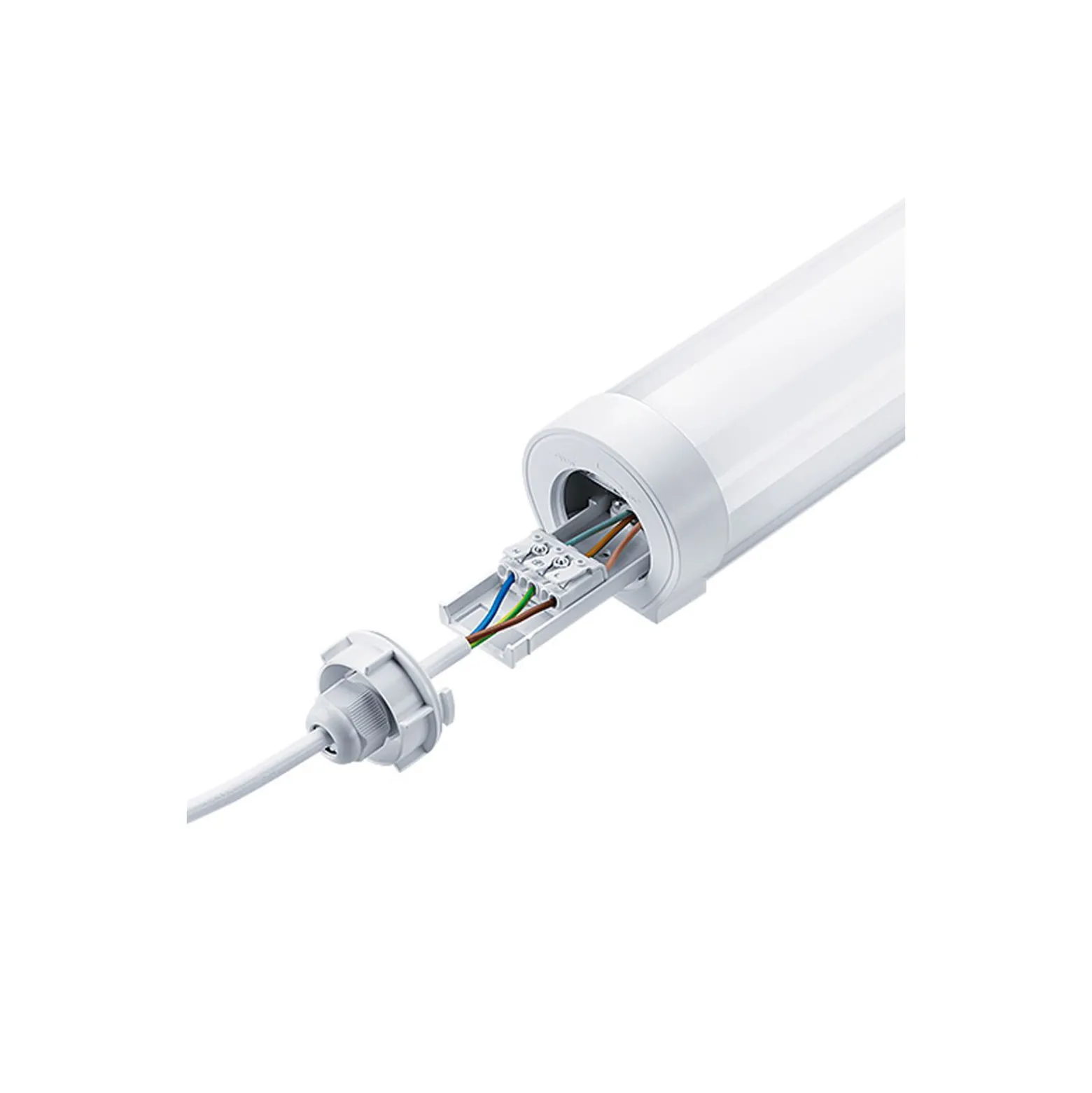 THORNeco LED Allmänbruksarmatur Vattentät Lucy 16.5W 2000lm - 840 Kallvit | 60cm - Kabelgenomföring