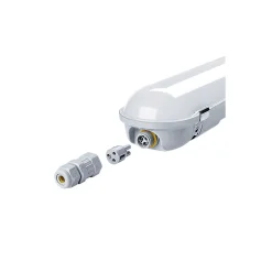 THORNeco LED Allmänbruksarmatur Vattentät Julie 55W 6300lm - 840 Kallvit | 150cm - Easy Connect