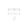 THORNeco LED Armatur ELSA VARIOFLEX Aluminium Vit 9W 800lm - 930-935-940 CCT | Bästa Färgåtergivning & Microwave Sensor