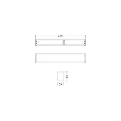 THORNeco LED Armatur ELSA VARIOFLEX Aluminium Vit 9W 800lm - 930-935-940 CCT | Bästa Färgåtergivning & Microwave Sensor