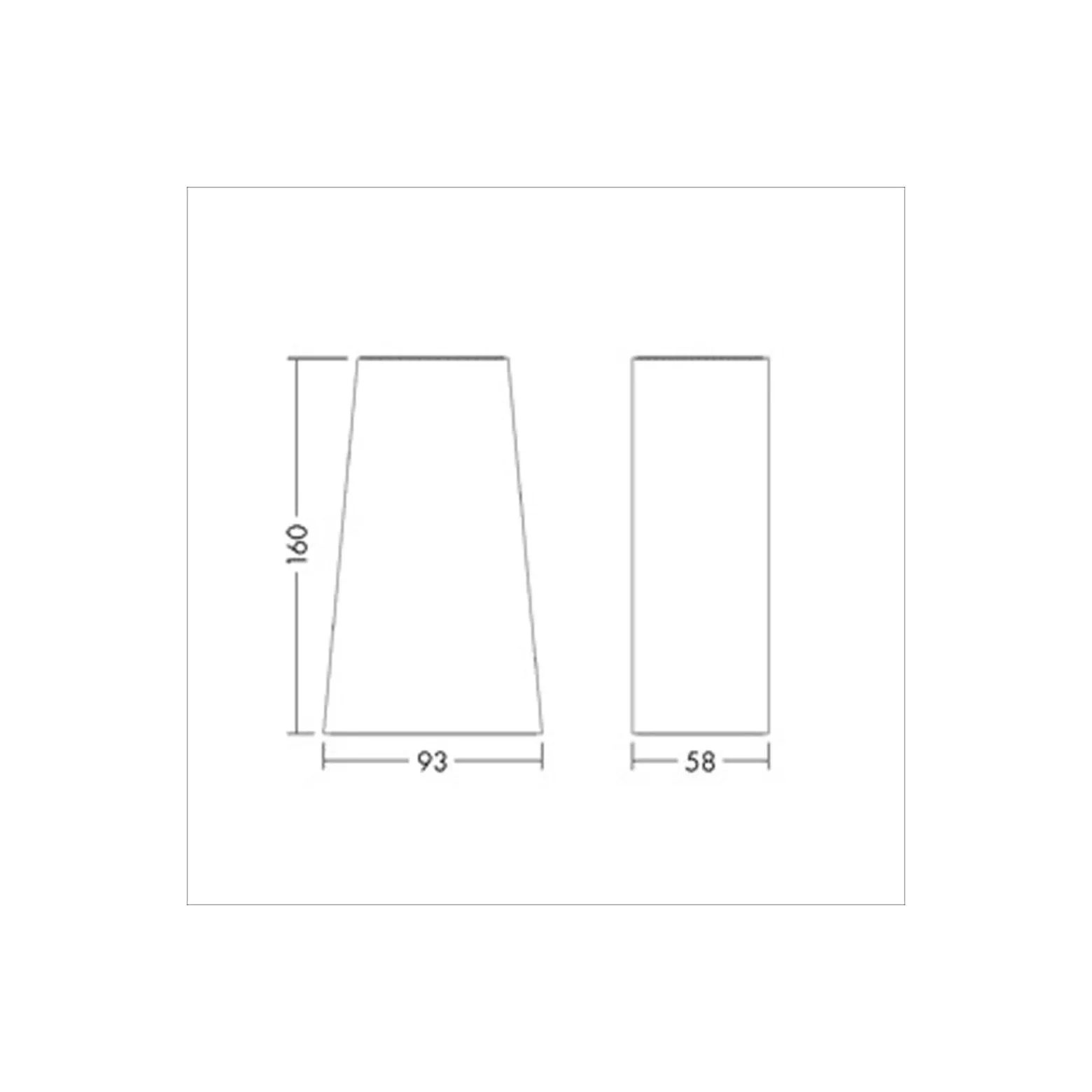 THORNeco LED Armatur Runda HOLLY Aluminium Svart 5W 301lm - 830 Varm Vit